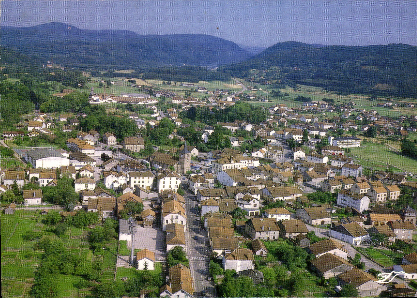 Granges-sur-Vologne — Vue générale aérienne — Société d'Agence et de Diffusion - Rep. Int.