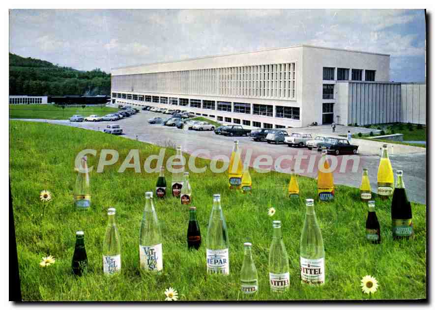 CPSM Vittel Vosges L'embouteillage de Vittel le plus important d Europe 