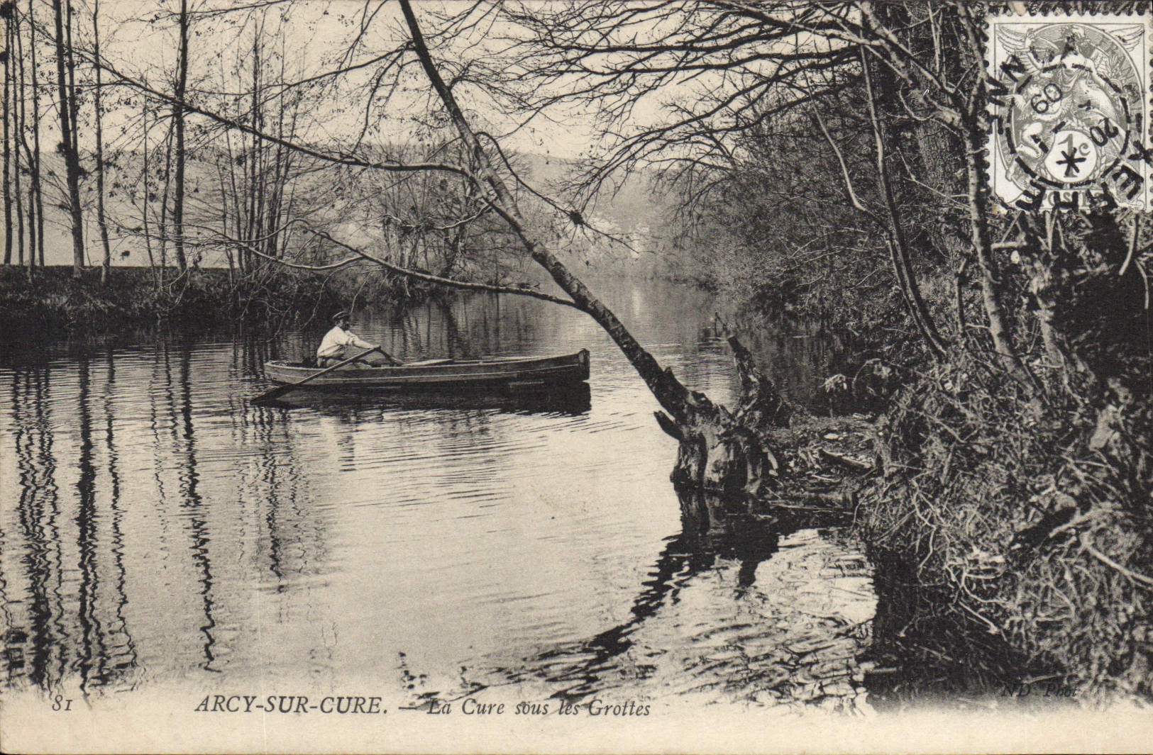 Arcy-sur-Cure — La Cure sous les Grottes — N.D. Poul