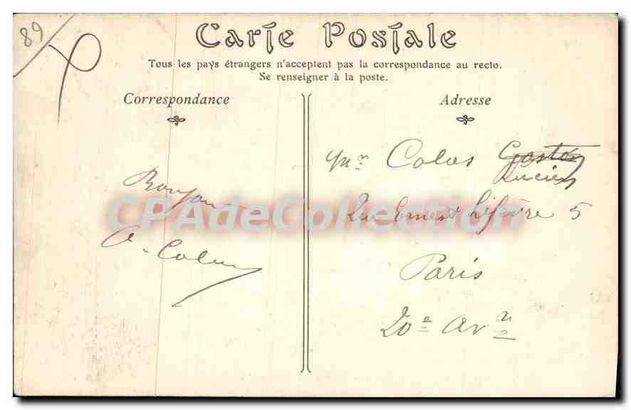 Arcy-sur-Cure — La Cure vue prise du Grand Pont — ND. Phot. — Reverso