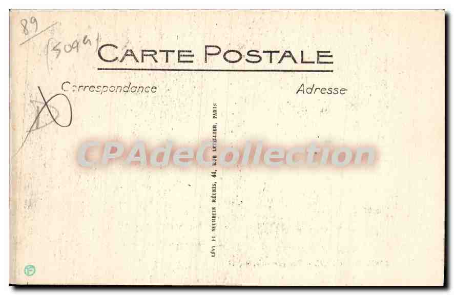 Arcy-sur-Cure — Vue générale — ND — Achterkant