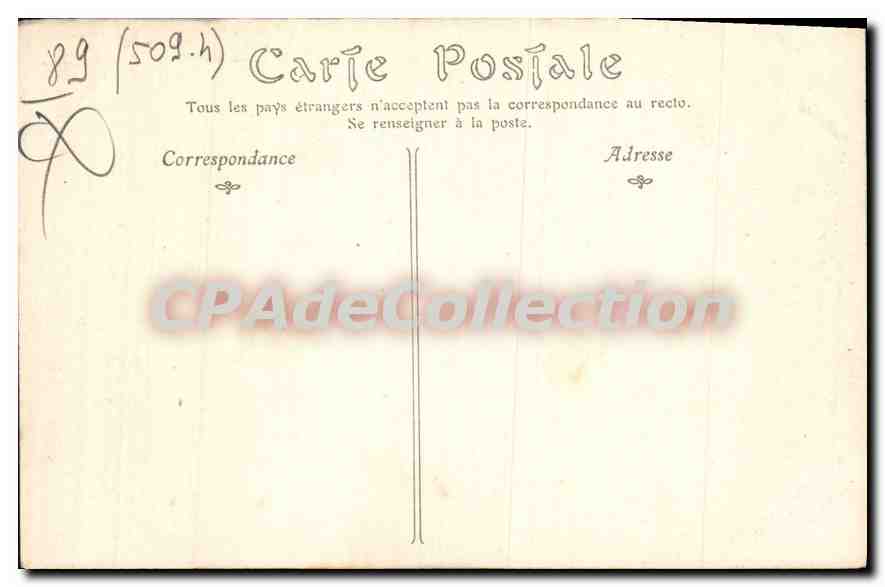 Arcy-sur-Cure — La Cure, le Garage et le Chalet-Restaurant — ND Phot — Achterkant