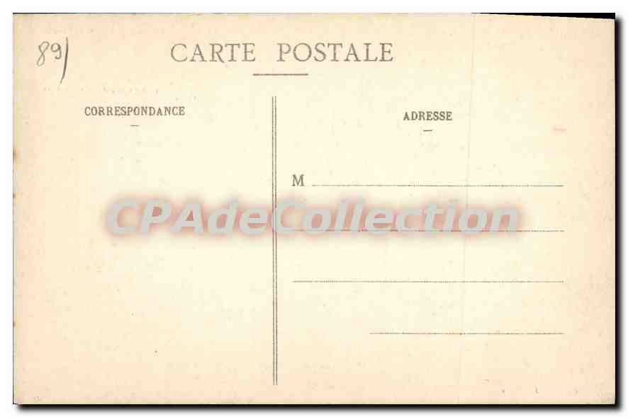 Druyes-les-Belles-Fontaines (Yonne) — L'Église — Collection J. D. Sens — Reverso