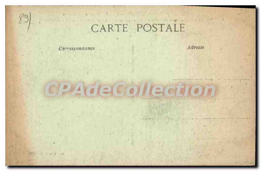 Saint-Aubin-sur-Yonne — Le Canal de dérivation — Collection J. D. Sens — Reverso