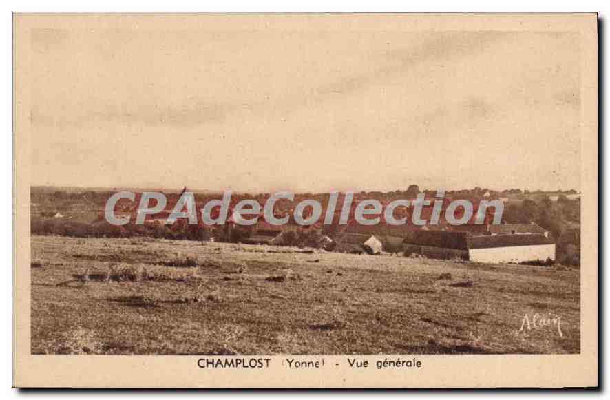 Champlost (Yonne) - Vue générale — Alain - Recto