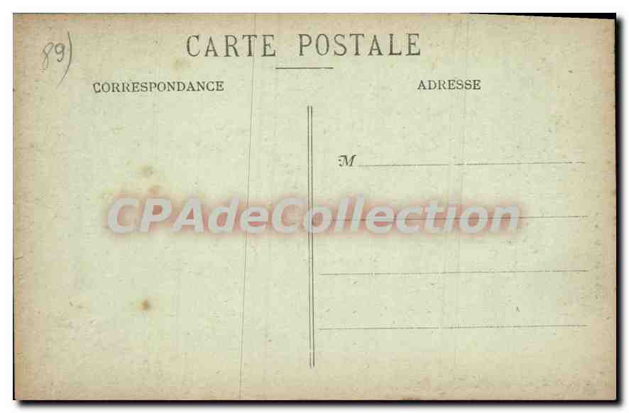 CPA Cravant Episode de la Bataille  — Verso