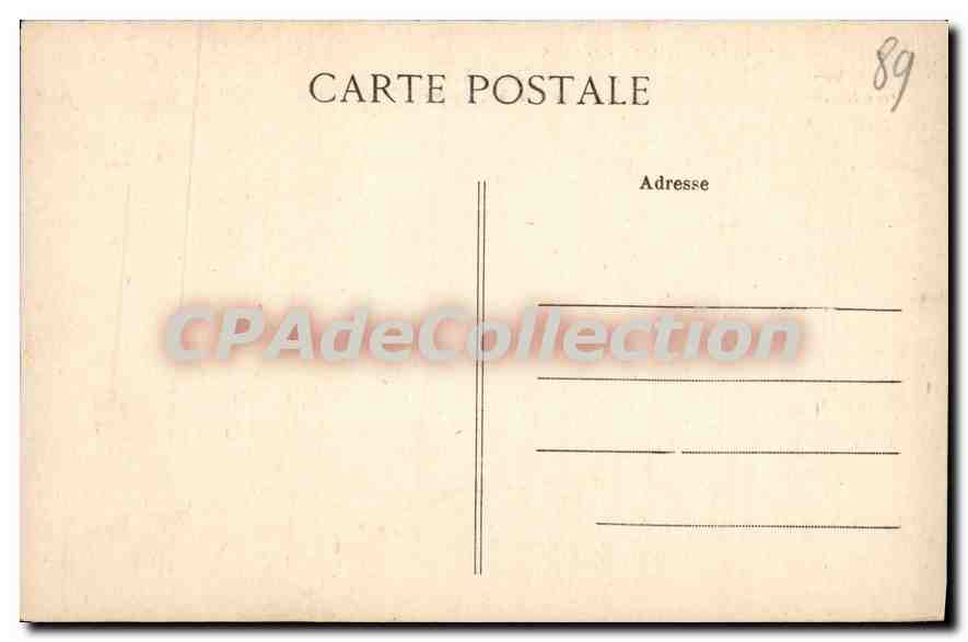 CPA Treser de la Cathedrale de Sens  — Rückseite