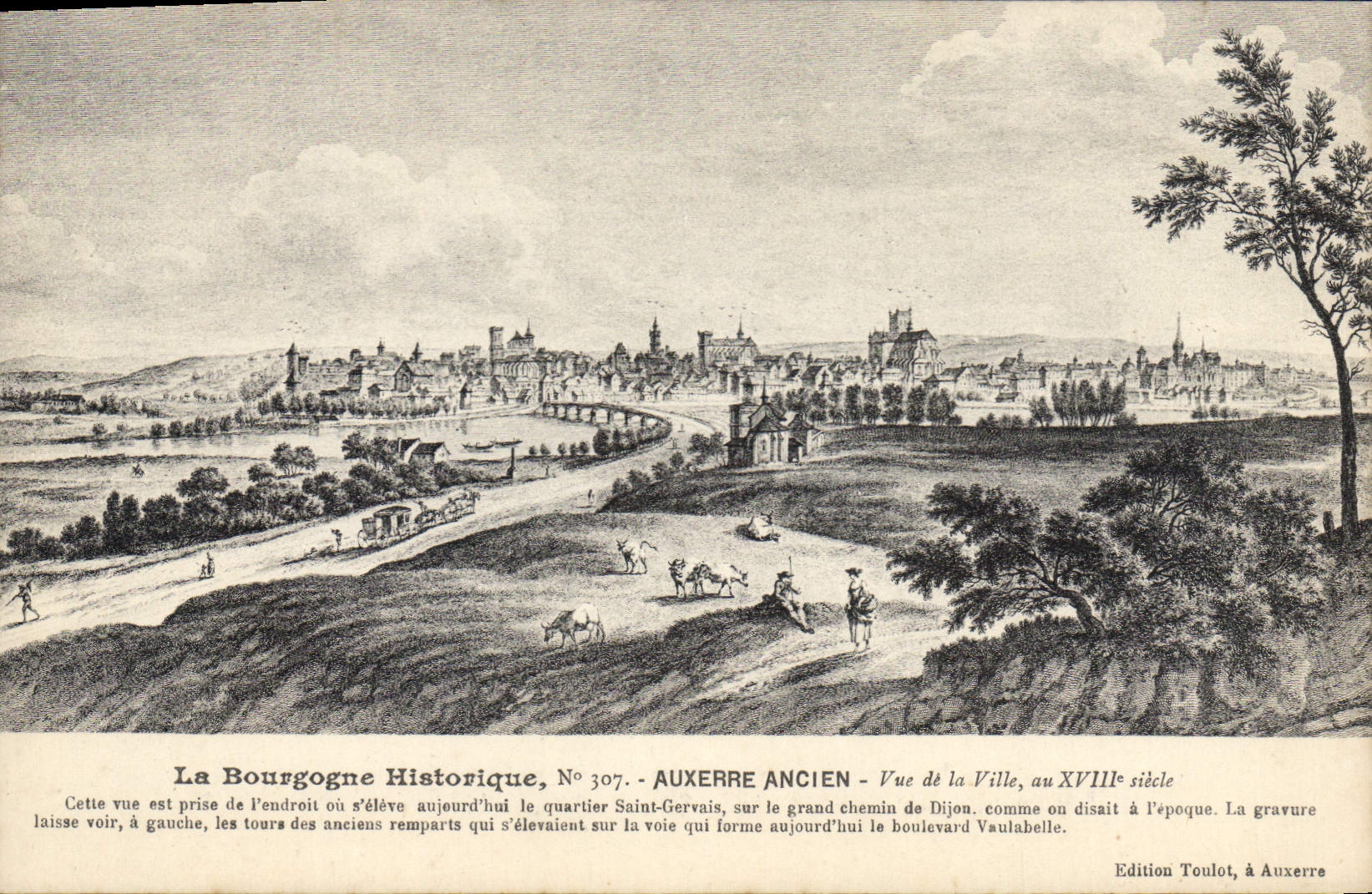 CPA La Bourgogne Historique Auxerre Ancien 