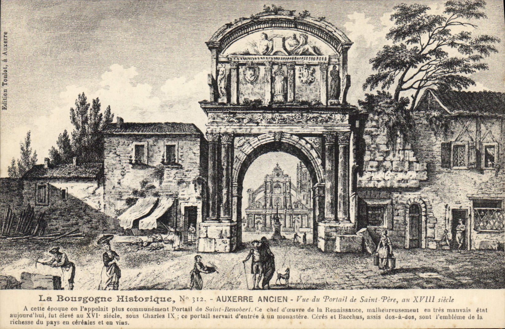 CPA La Bourgogne Historique Auxerre Ancien 
