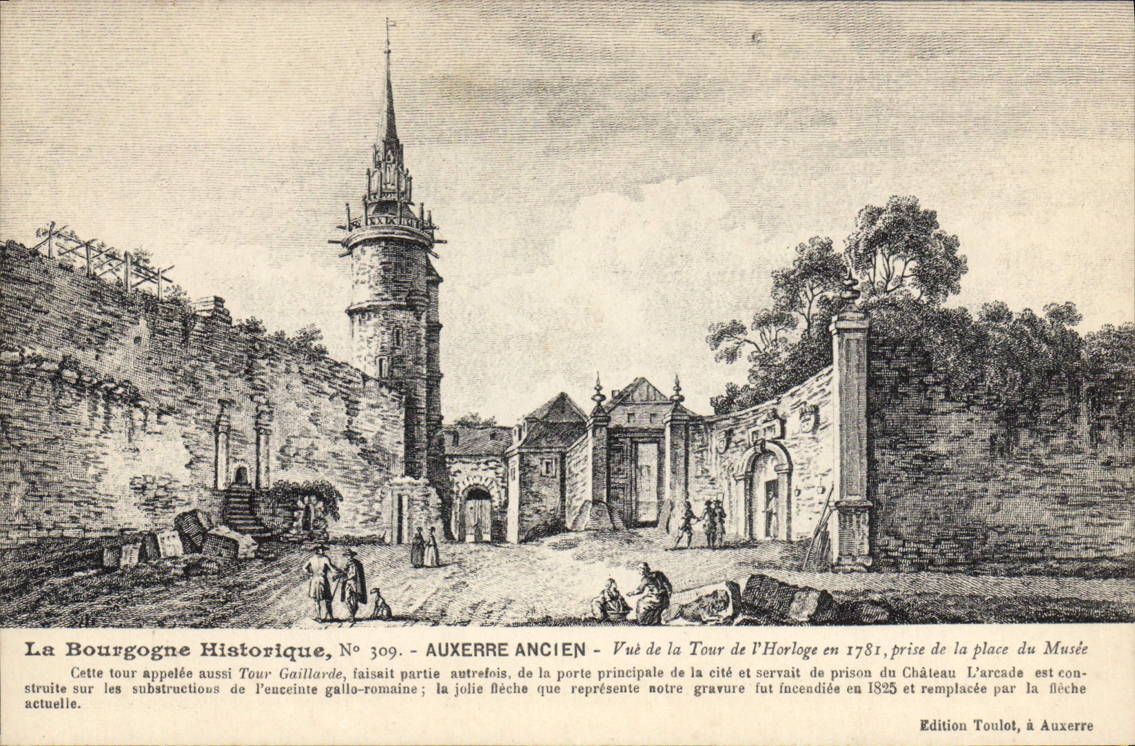CPA La Bourgogne Historique Auxerre Ancien 