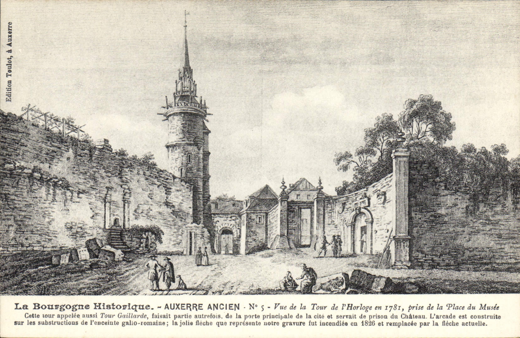 CPA La Bourgogne Historique Auxerre Ancien 