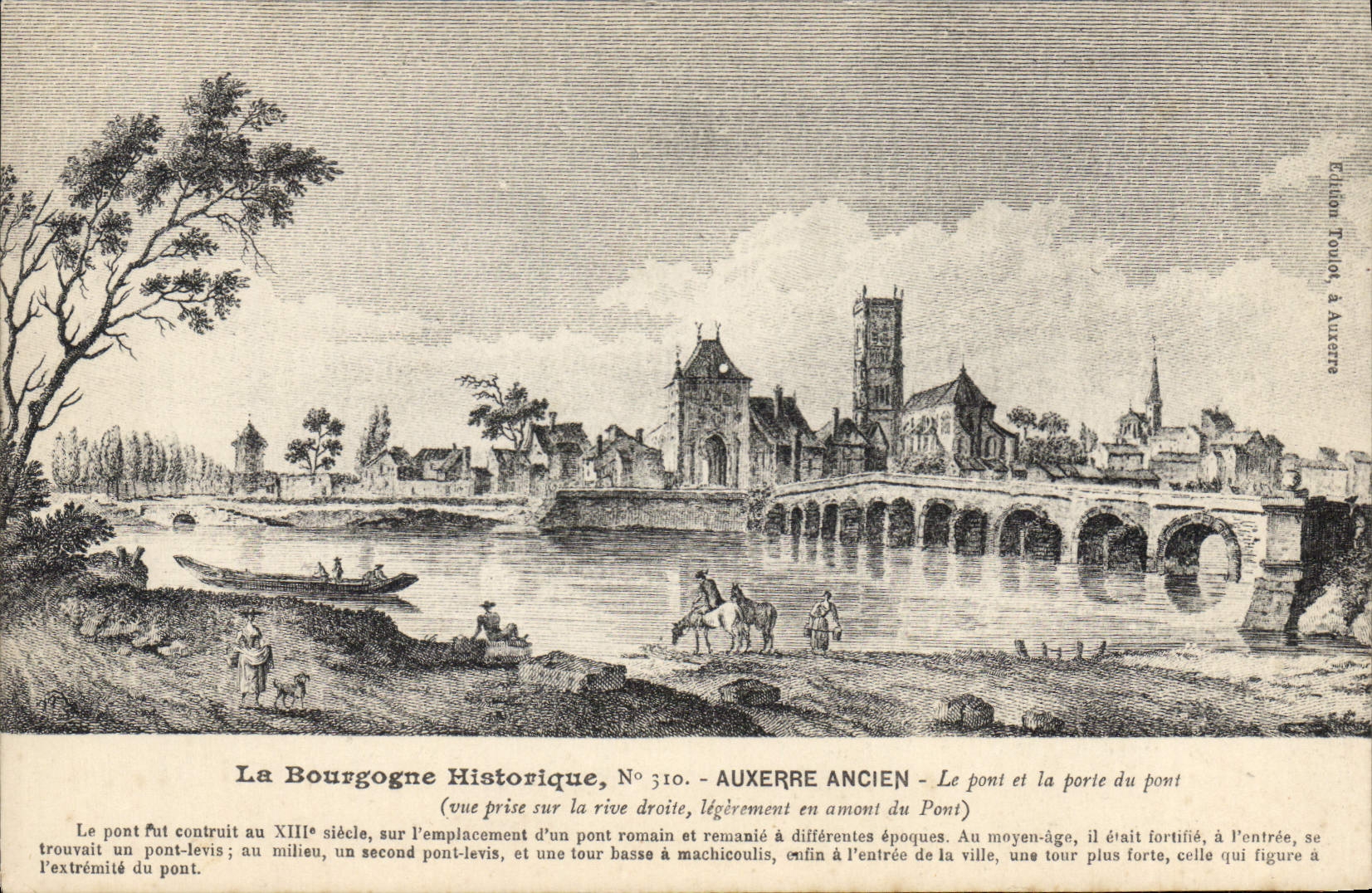 CPA La Bourgogne Historique Auxerre Ancien 
