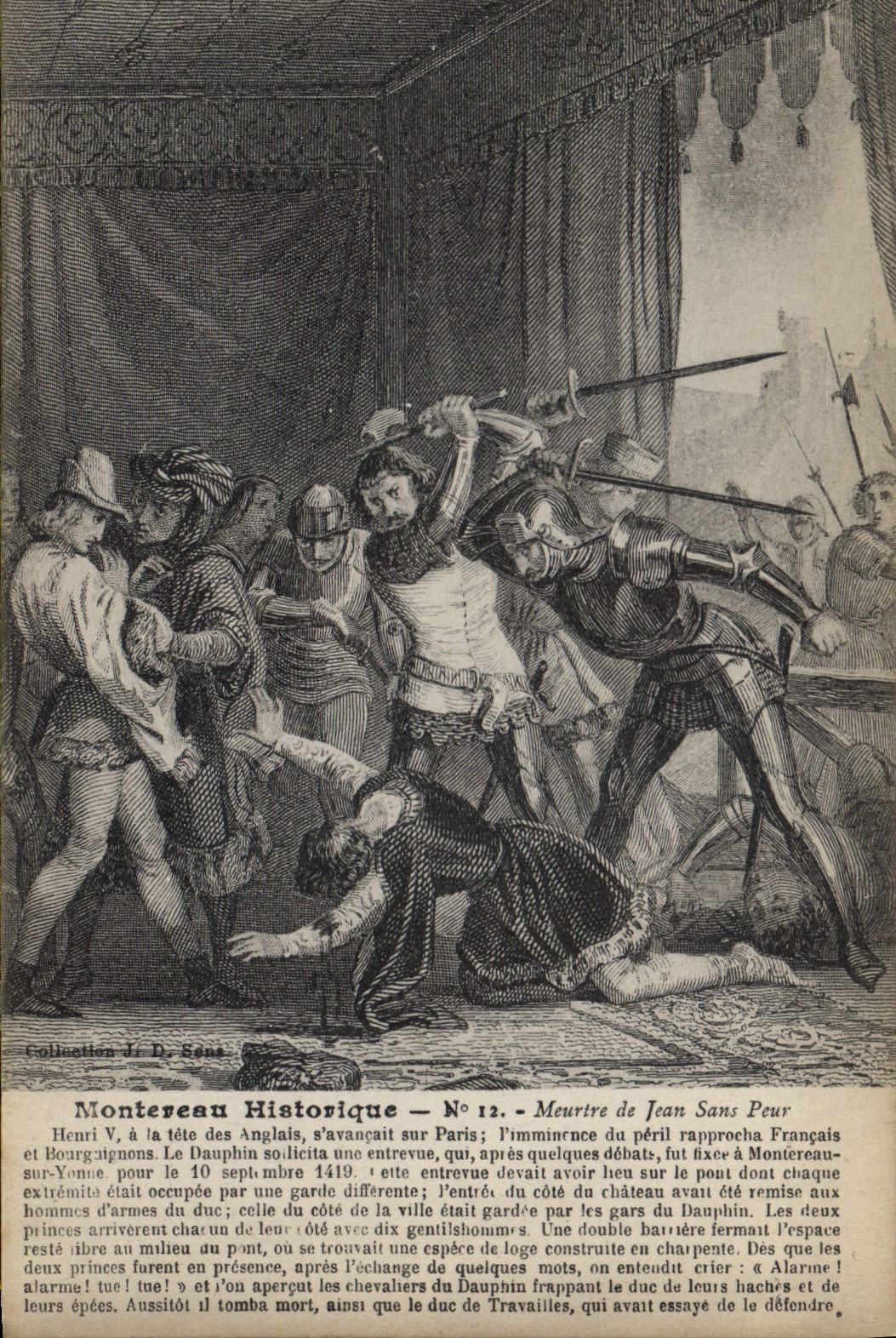 Meurtre de Jean Sans Peur — Montereau Historique — No 12 — Éditeur D. Sene