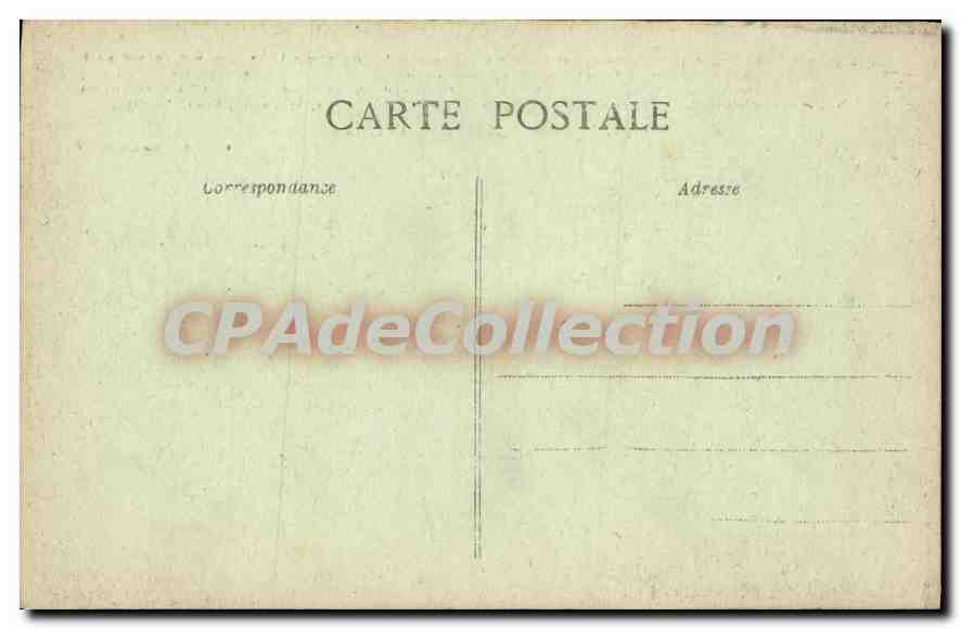 CPA Saint Aubin Cezy Yonne L'Eglise  — Verso