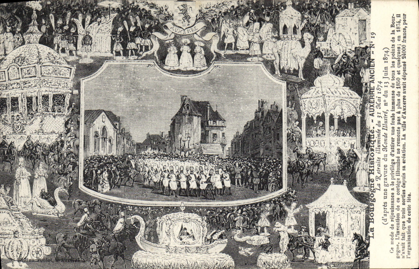CPA La Bourgogne Historique Auxerre Ancien 