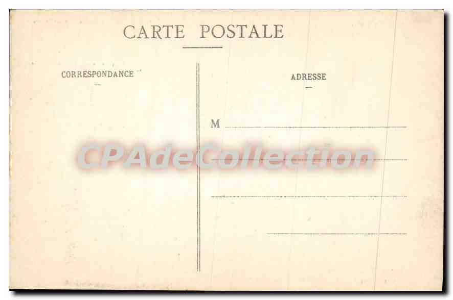 Druyes-les-Belles-Fontaines (Yonne) — L'Église — Ensemble Sud-Ouest — Collection J. D. Sans — Verso