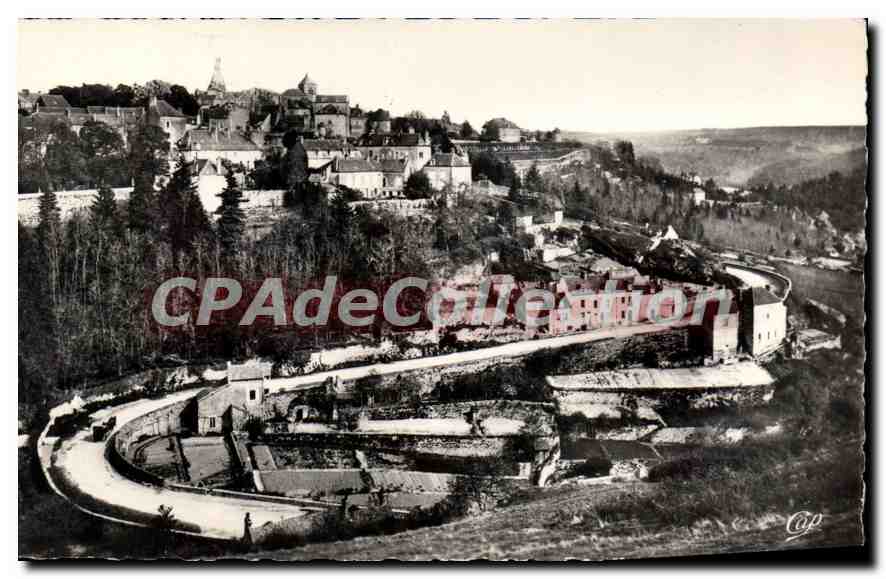 CPA Avallon Vue prise de la Morlande 