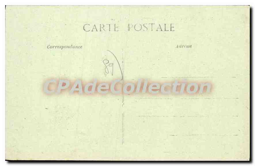 CPA Sens Pettoresque Le Port et le Boulevard Maupeon  — Rückseite