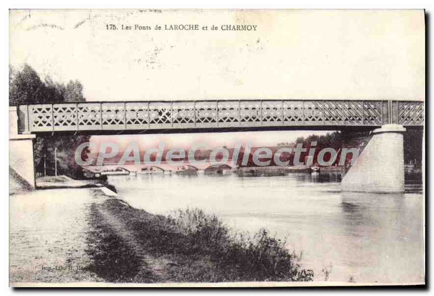 CPA Les Ponts de Laroche et de Charmoy 
