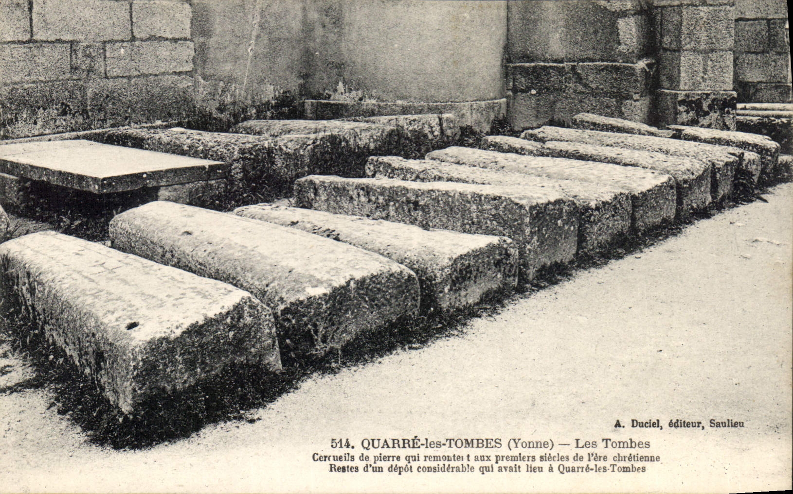 CPA Quarre les Tombes Yonne Les Tombes 