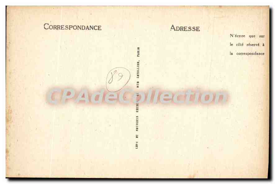 Arcy-sur-Cure — Les Grottes, la Salle des Mille Colonnes — Curet-Renaudot, Éditeur — Reverso