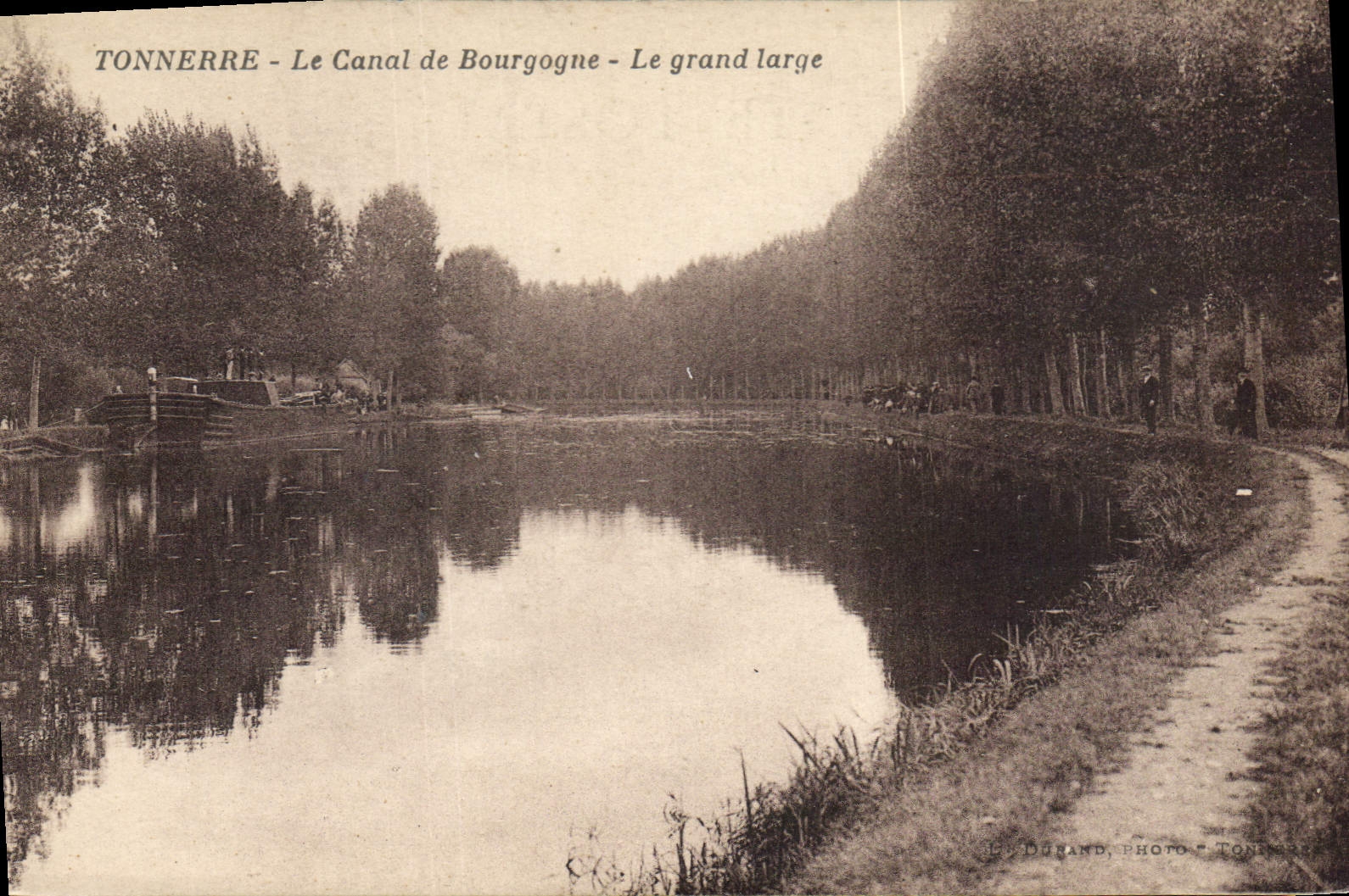 Tonnerre - The Burgundy Canal - The Open Sea — G. Durand, Photo - Tonnerre