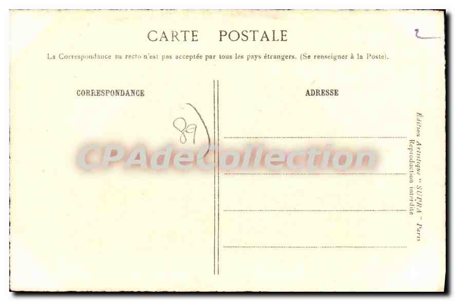 Château de Chastellux — Yonne — XVᵉ et XVIᵉ siècles — Édition Artistique SOURA Paris — Reverso