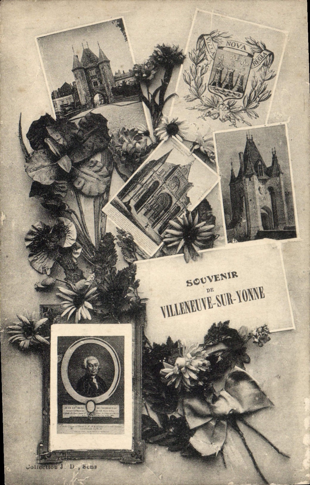 Villeneuve-sur-Yonne — Souvenir — Collection J. D. Sens