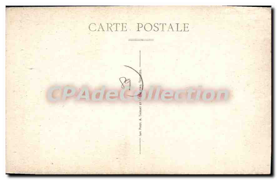 Villeneuve-sur-Vère — Puerta de Sessa (lado Norte) y los fosos que rodean la ciudad — A. Thirat y Cie, Toulouse — Reverso