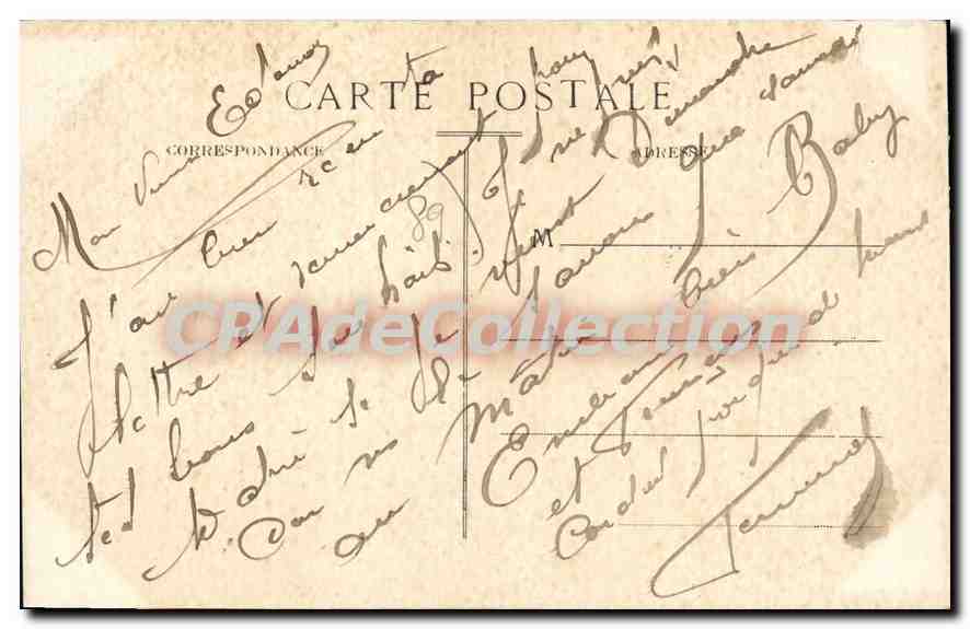 La Navigation sur l'Yonne — Collection P. R. - S. — Verso