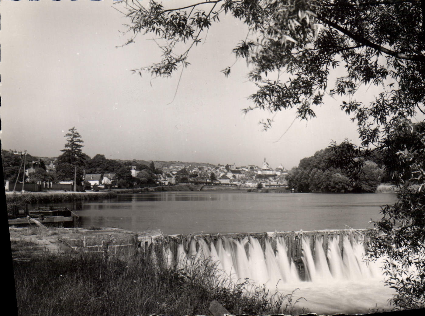 CPSM Joigny sur Yonne Yonne le Barrage d'Epizy 