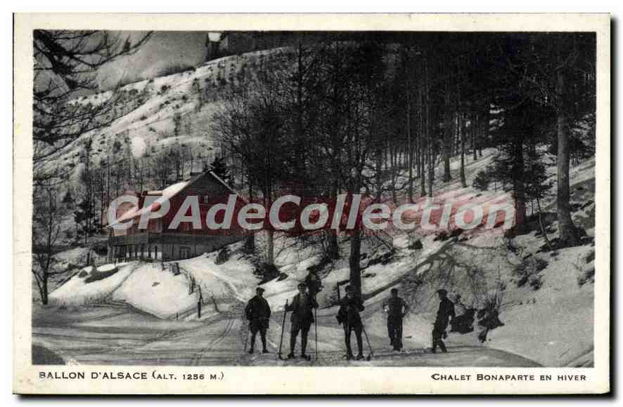 CPA Ballon d'Alsace  Chalet Bonaparte en Hiver 