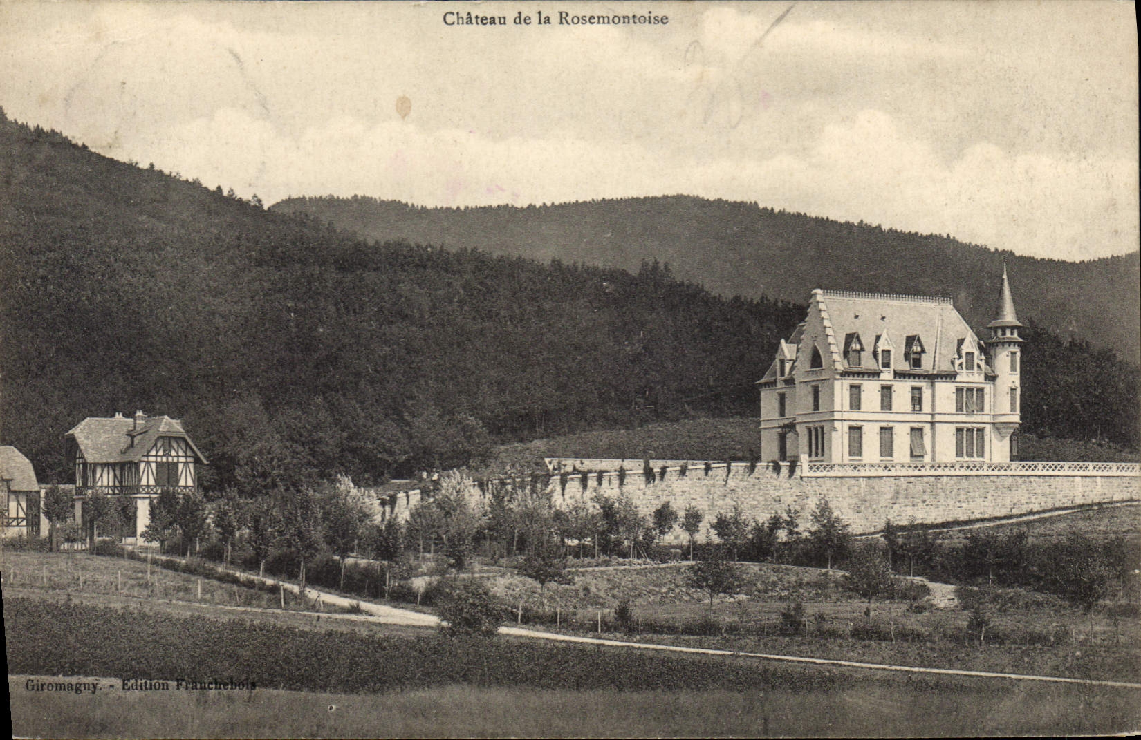 CPA Chateau de la Rosemontoise 