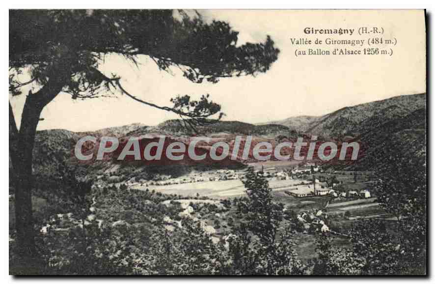CPA Giromagny Haut Rhin Vallee de Giromagny 