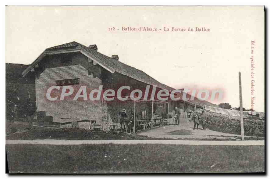CPA Ballon d'Alsace la Ferme du Ballon 