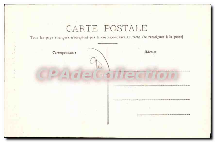 CPA Ballon d'Alsace la Ferme du Ballon  — Rückseite