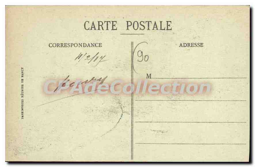 CPA Giromagny vue generale Partie Nord  — Rückseite