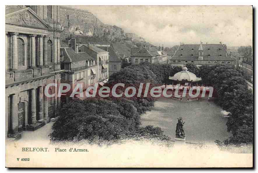 CPA Belfort Place d'Armes 