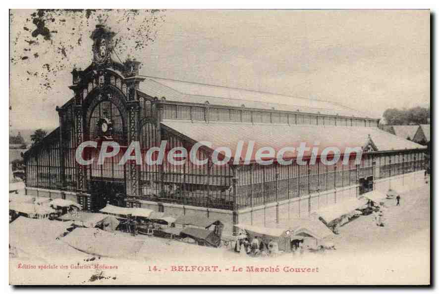 CPA Belfort Le Marche Couvert 