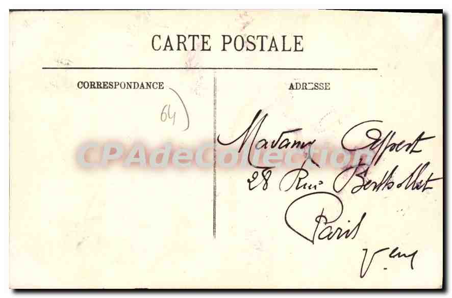 Ruines du Château de Marracq — Bayonne — LL — Reverso