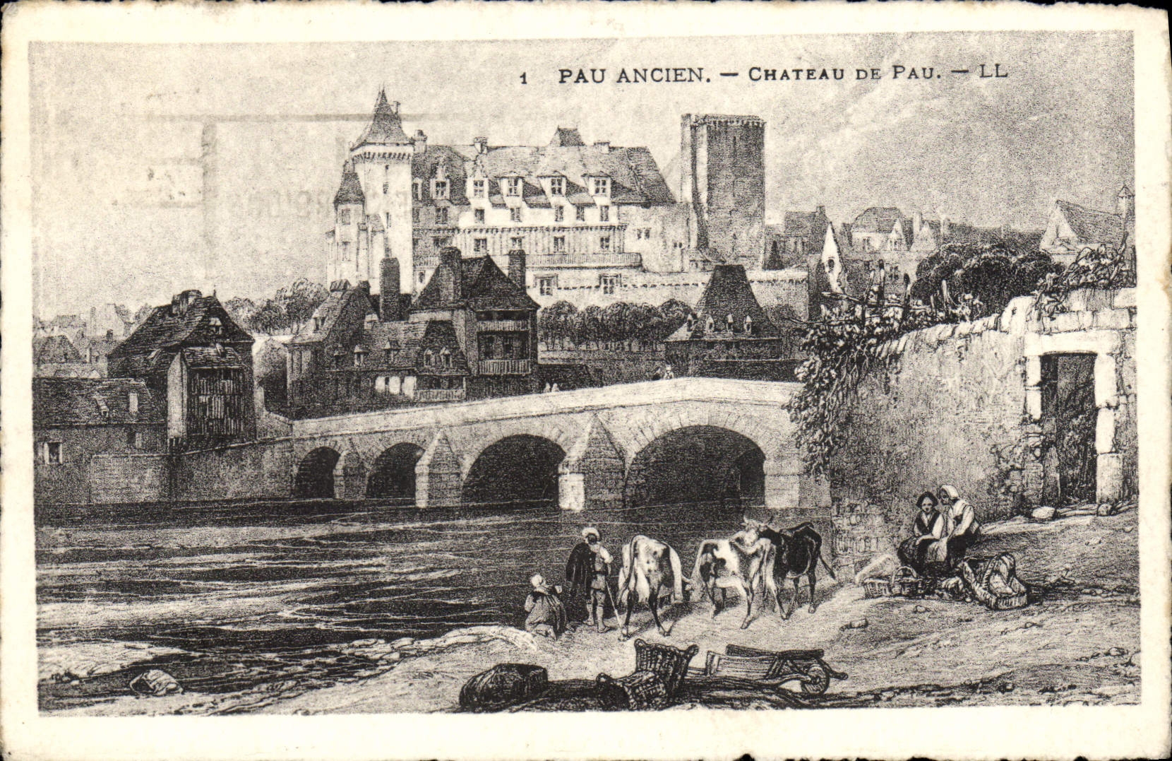 CPA Pau Ancien Chateau de Pau 
