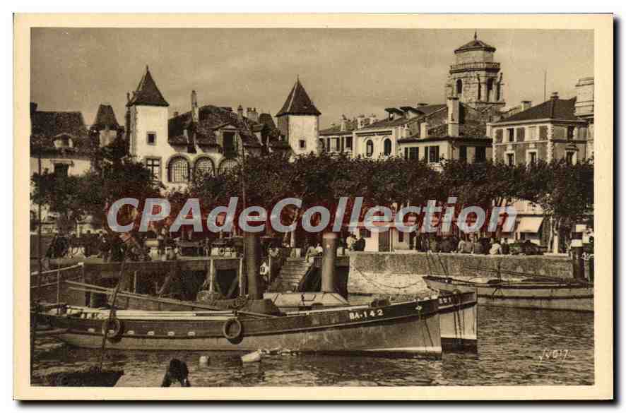CPA St Jean de Luz Basses Pyrenees Le Port des Pecheurs 