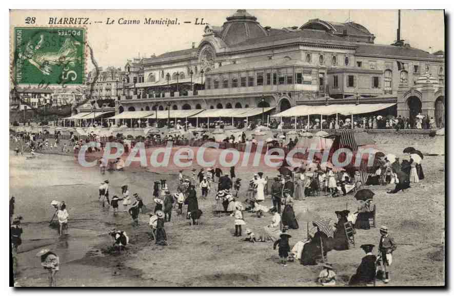 CPA Biarritz Le Casino Municipal 