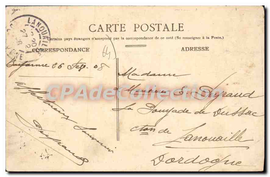 Bayonne — La Place de la Liberté — Édition spéciale 'Aux Dames de France' Bayonne — Reverso
