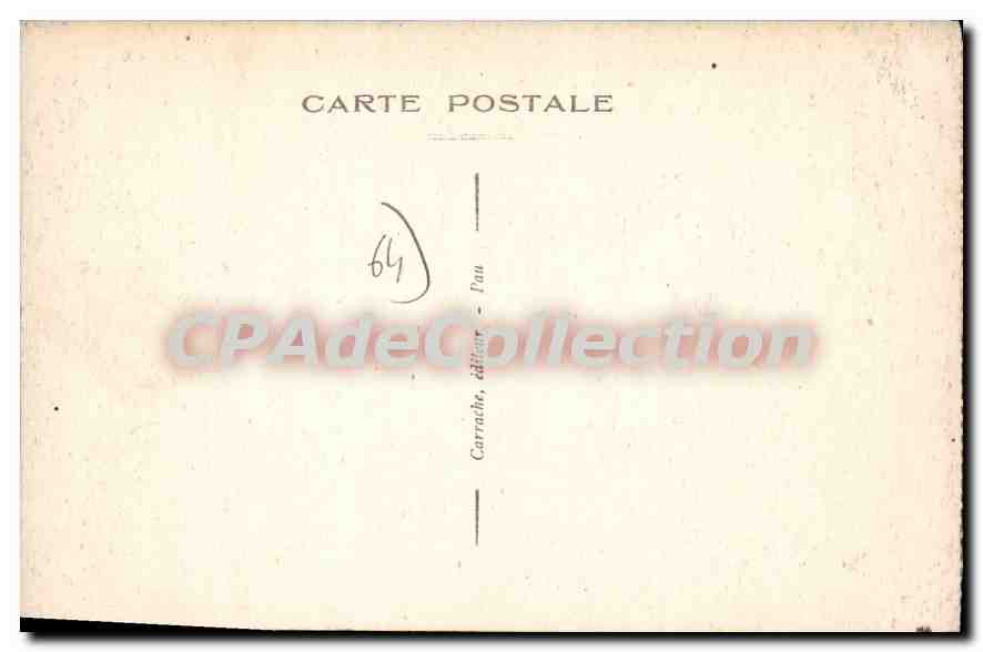 Oloron-Sainte-Marie (B.P.) — Vieilles Maisons sur le Gave d'Aspe — C.C. 3 — Rückseite