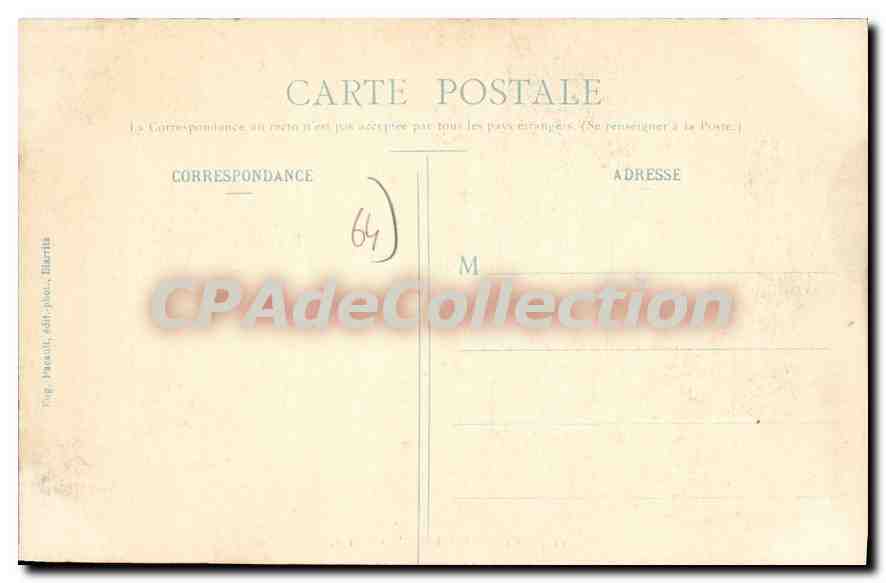 Bayonne - Les Allées Marines — CPAdeCollection, n°11 — Verso
