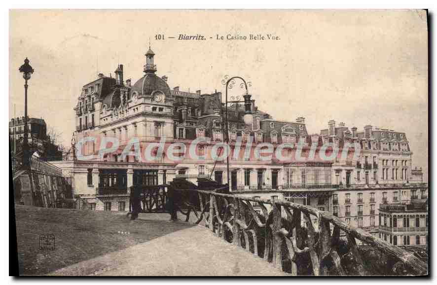 CPA Biarritz Le Casino Belle Vue 