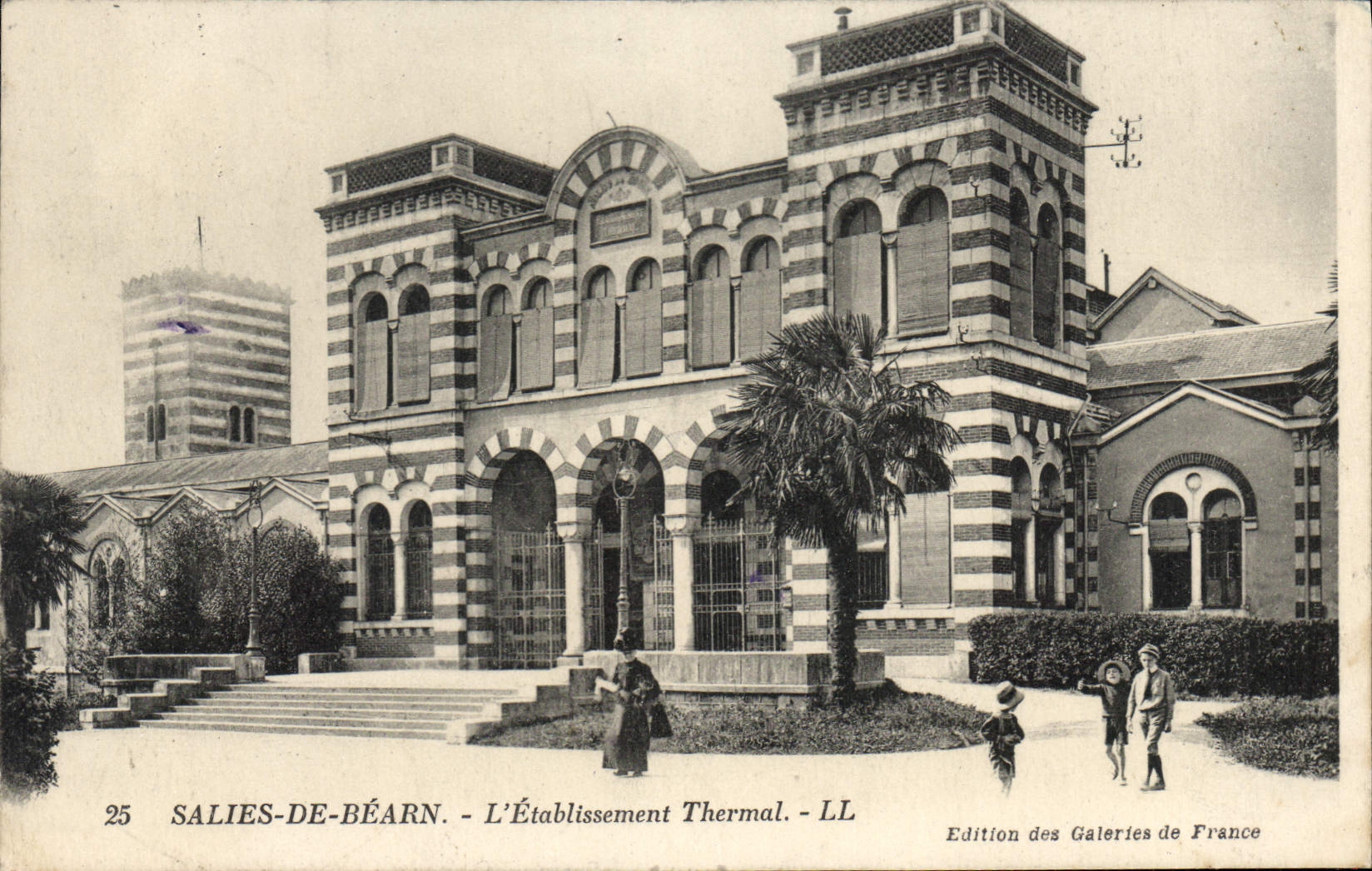Salies-de-Béarn — L'Établissement Thermal — Édition des Galeries de France, n°25