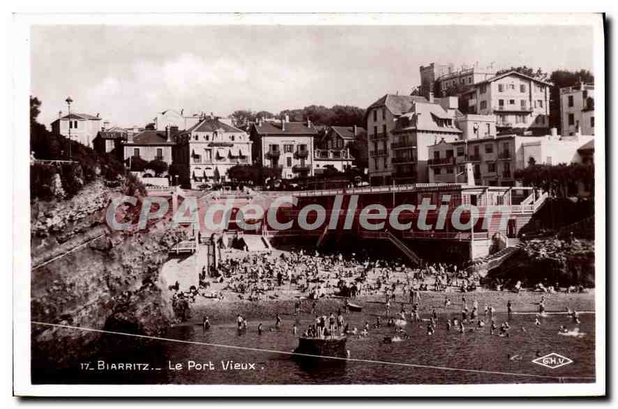 CPA Biarritz Le Port Vieux 