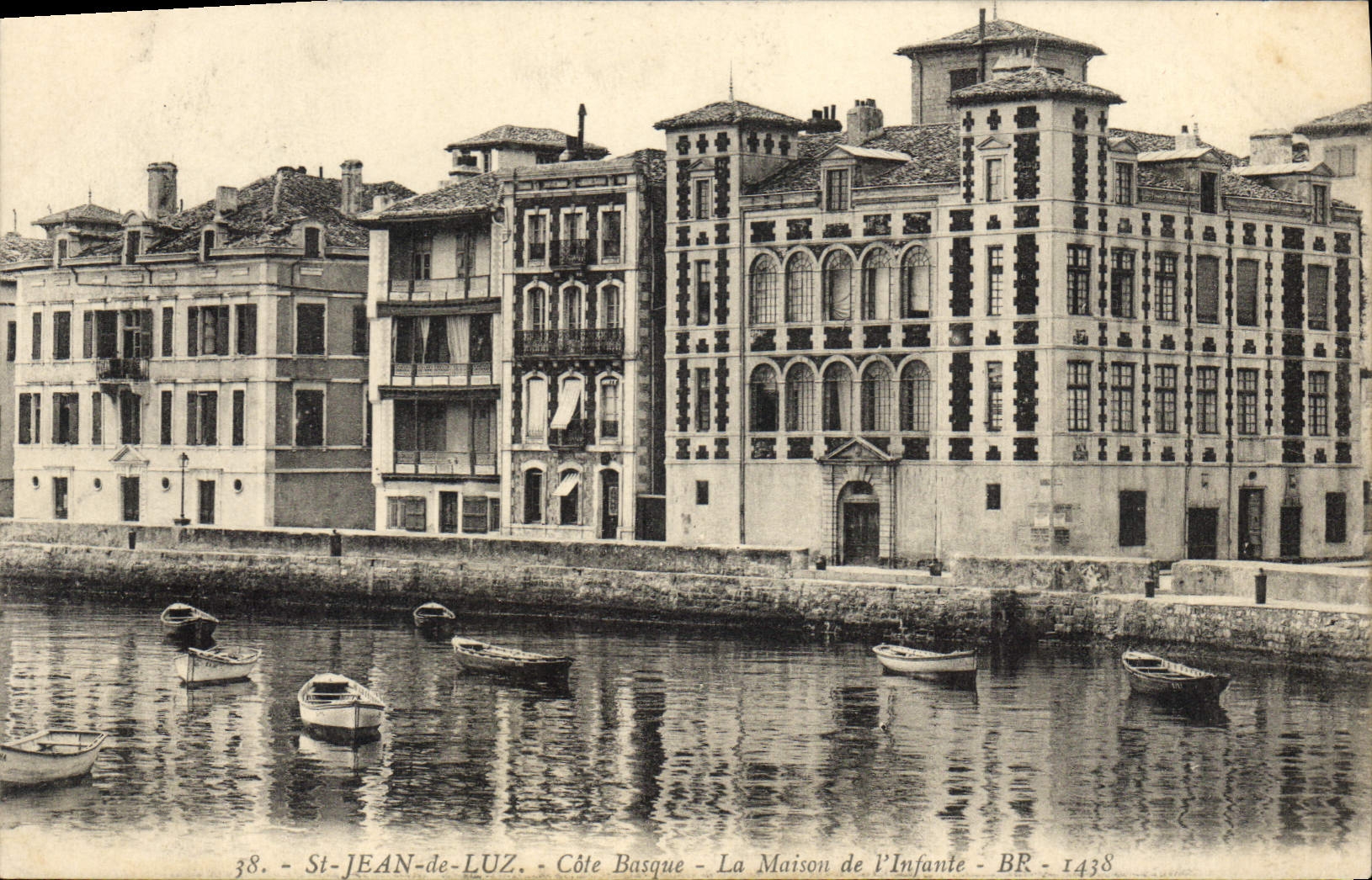 St-Jean-de-Luz - Côte Basque - La Maison de l'Infante - BR 1438